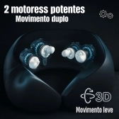 Kit Massageador pescoço e pés - Azul