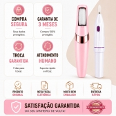 Kit Lixa Elétrica Pé Removedor Calos + Lixadeira Elétrica Unhas