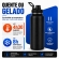 Garrafa Térmica Inox 1200ml Parede Dupla Isolamento a Vácuo Antivazamento com Alça 180° - Preta