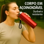 Garrafa Vacuum 800ml - Vermelho