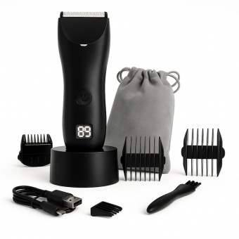 Depilador Masculino Partes Intimas Portátil À Prova D´ Água