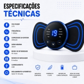 Mini Massageador Elétrico Portátil