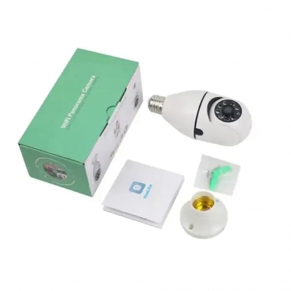 Câmera de Segurança Wi-FI Full HD 360° com Visão Noturna