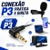 Microfone de Lapela P3 com Fio 2,5m para Celular e PC