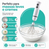 Mixer Portatil 3x1 250w Batedor Potente Triturador Bak -110v