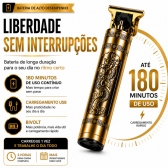 Kit Maquina Dragão Cabelo Barba E Aparador De Pelo De Nariz