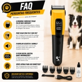 Kit Máquina de Tosa B-MAX + Luva Removedora de Pelos PETS