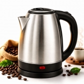 Chaleira Elétrica Inox 1,8 Litros Jarra Bule BAK Cor Prata