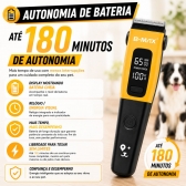 Kit Máquina de Tosa B-MAX + Luva Removedora de Pelos PETS