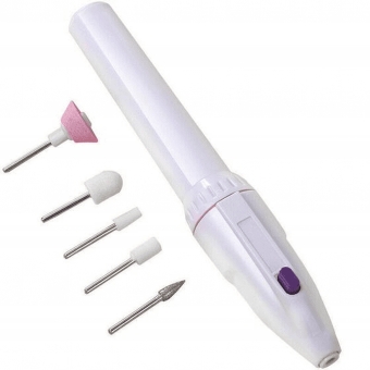 Lixador Elétrico de Unhas Lixa De Unha Profissional 5 Lixas