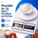 (KT) Kit balança cozinha + faca inox 24cm + amolador de faca