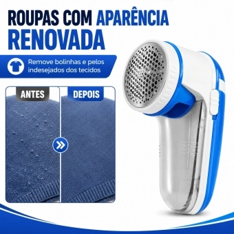 Removedor Elétrico de Pelos e Fiapos LuaTek LMF 1103