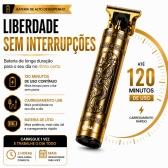 Kit Maquina Dragão Cabelo Barba E Aparador De Pelo De Nariz