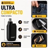 Kit Depilador Corporal Masculino Cerâmica 5W Aparador Nasal