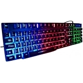 Kit Gamer Teclado Led RGB Mouse Fone Inova KmFon 6527