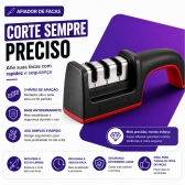 Kit Cozinha 4 Em 1 Balança Digital Faca Afiador Ralador