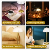 Luminária LED USB Bmax  BM-F140 - Quadrada