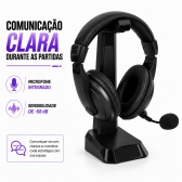 Fone de Ouvido Headset para PC F-750 - TecDrive