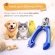 Kit Tosa Pet Profissional Pente Tesouras Alicate Cães Gatos