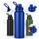 Garrafa Térmica Inox 1200ml Parede Dupla Isolamento a Vácuo Antivazamento com Alça 180° - Azul