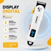 Máquina De Tosa Bmax Profissional Sem Fio Silenciosa