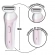 Depilador Elétrico Corporal Lady Shaver Aparador Pelo Nariz Rosa