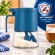 Açucareiro de Vidro 350ml com Tampa Vedada e Colher Azul e Cinza - Azul escuro