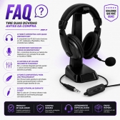 Fone de Ouvido Headset para PC F-750 - TecDrive