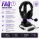Fone de Ouvido Headset para PC F-750 - TecDrive