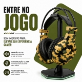 Headset Gamer Fone Com Microfone Driver 40mm P2 2,1m